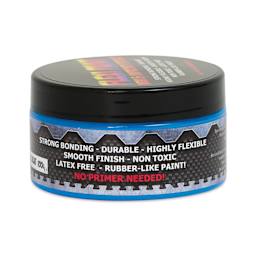 Flexi Paint Waterbased Flexible Cosplay Paint - Metallic Blue, 100 g (0.22 lb) back
