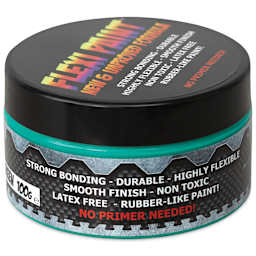 Flexi Paint Waterbased Flexible Cosplay Paint - Green, 100 g (0.22 lb) back