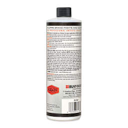 Modern Masters Wildfire Luminescent Paint Reducer - 16 oz back of bottle