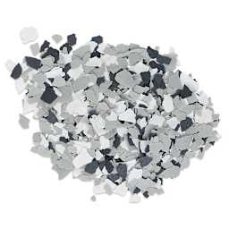 Plaid FolkArt Terrazzo Color Chip Flakes - Grey Multi, 2.47 oz