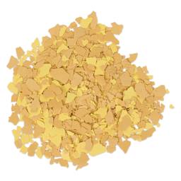 Plaid FolkArt Terrazzo Color Chip Flakes - Yellow Multi, 2.47 oz