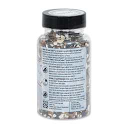Plaid FolkArt Terrazzo Color Chip Flakes - Brown Multi, 2.47 oz back of bottle