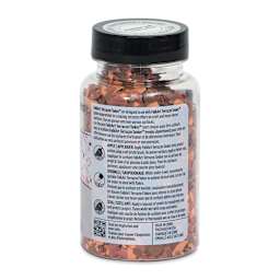 Plaid FolkArt Terrazzo Color Chip Flakes - Terra Cotta Multi, 2.47 oz back of bottle