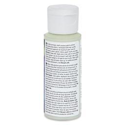 DecoArt Ultimate Glow-in-the-Dark Acrylic Paint - 2 oz right side of bottle