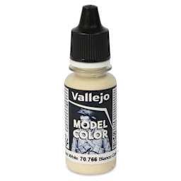 Vallejo Acrylic Model Color Paint - Cream White, 18 ml