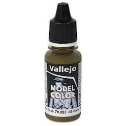 Vallejo Acrylic Model Color Paint - US Olive Drab, 18 ml