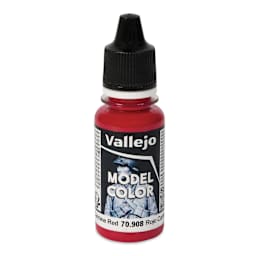 Vallejo Acrylic Model Color Paint - Carmine Red, 18 ml