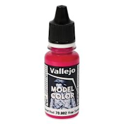 Vallejo Acrylic Model Color Paint - Sunset Red, 18 ml