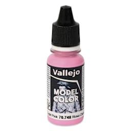 Vallejo Acrylic Model Color Paint - Light Pink, 18 ml