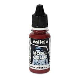 Vallejo Acrylic Model Color Paint - Burnt Red, 18 ml