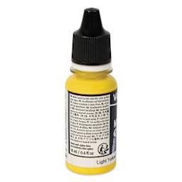 Vallejo Acrylic Model Color Paint - Light Yellow, 18 ml back