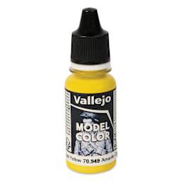 Vallejo Acrylic Model Color Paint - Light Yellow, 18 ml