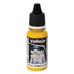 Vallejo Acrylic Model Color Paint - Flat Yellow, 18 ml