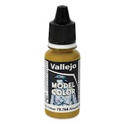 Vallejo Acrylic Model Color Paint - Military Yellow, 18 ml
