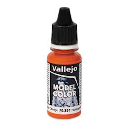 Vallejo Acrylic Model Color Paint - Bright Orange, 18 ml