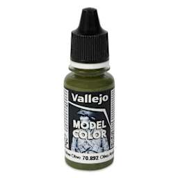 Vallejo Acrylic Model Color Paint - Yellow Olive, 18 ml