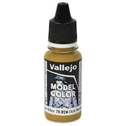 Vallejo Acrylic Model Color Paint - Orange Ochre, 18 ml