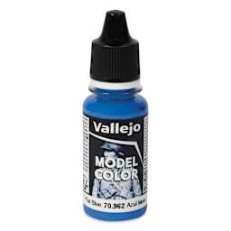 Vallejo Acrylic Model Color Paint - Flat Blue, 18 ml