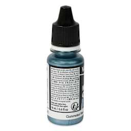 Vallejo Acrylic Model Color Paint - Gunmetal Blue, 18 ml back
