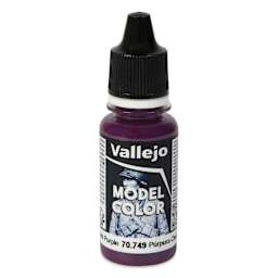 Vallejo Acrylic Model Color Paint - Dark Purple, 18 ml