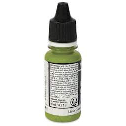 Vallejo Acrylic Model Color Paint - Lime Green, 18 ml back