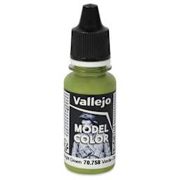 Vallejo Acrylic Model Color Paint - Bright Green, 18 ml