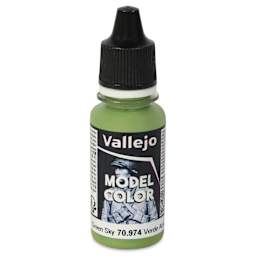 Vallejo Acrylic Model Color Paint - Green Sky, 18 ml