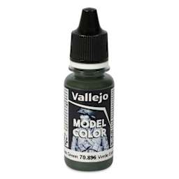 Vallejo Acrylic Model Color Paint - Extra Dark Green, 18 ml