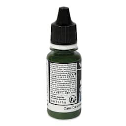 Vallejo Acrylic Model Color Paint - Camouflage Dark Green, 18 ml back