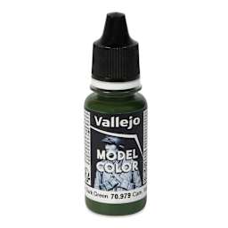 Vallejo Acrylic Model Color Paint - Camouflage Dark Green, 18 ml