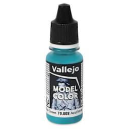 Vallejo Acrylic Model Color Paint - Blue Green, 18 ml