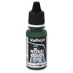 Vallejo Acrylic Model Color Paint - Black Green, 18 ml