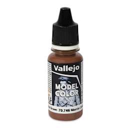 Vallejo Acrylic Model Color Paint - Chestnut Brown, 18 ml