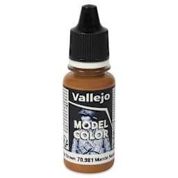 Vallejo Acrylic Model Color Paint - Orange Brown, 18 ml