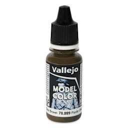 Vallejo Acrylic Model Color Paint - Olive Brown, 18 ml