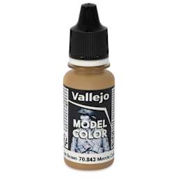 Vallejo Acrylic Model Color Paint - Cork Brown, 18 ml