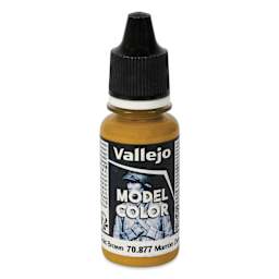 Vallejo Acrylic Model Color Paint - Gold Brown, 18 ml
