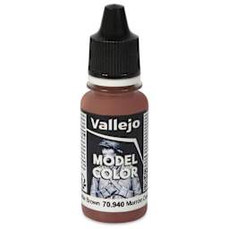 Vallejo Acrylic Model Color Paint - Saddle Brown, 18 ml