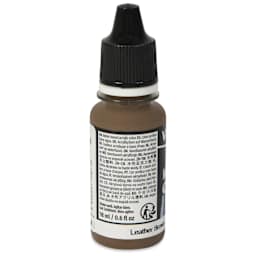 Vallejo Acrylic Model Color Paint - Leather Brown, 18 ml back
