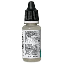 Vallejo Model Color Chipping Medium - 18 ml side of bottle