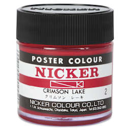 Nicker Poster Colour Paint - Crimson Lake, 40 ml