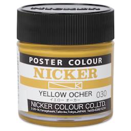 Nicker Poster Colour Paint - Yellow Ocher, 40 ml