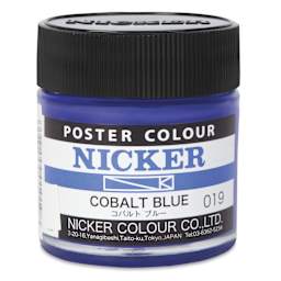Nicker Poster Colour Paint - Cobalt Blue, 40 ml