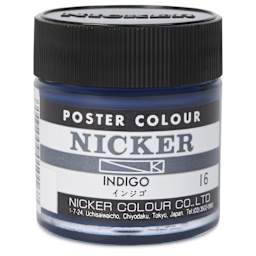 Nicker Poster Colour Paint - Indigo, 40 ml