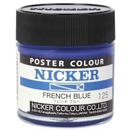 Nicker Poster Colour Paint - French Blue, 40 ml