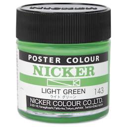 Nicker Poster Colour Paint - Light Green, 40 ml