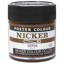 Nicker Poster Colour Paint - Sepia, 40 ml