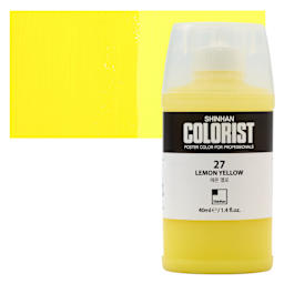 ShinHan Colorist Poster Color Paint - Lemon Yellow, 40 ml
