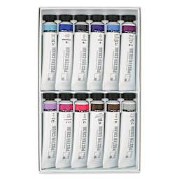 Second half of the ShinHan Professional Poster Color Paints - Set of 24, Set B Colors, 40 ml