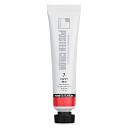 ShinHan Professional Poster Color Paint - Poppy Red, 40 ml tube